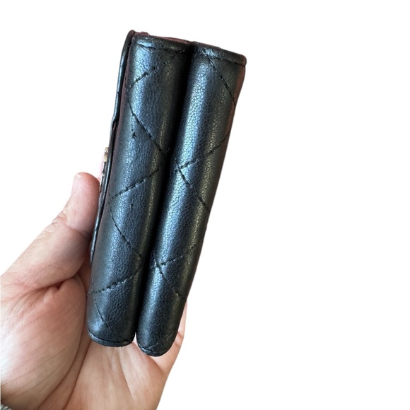 AUTHENTIC CHANEL BACK TO BACK FLAP WALLET. - Picture 3 of 10